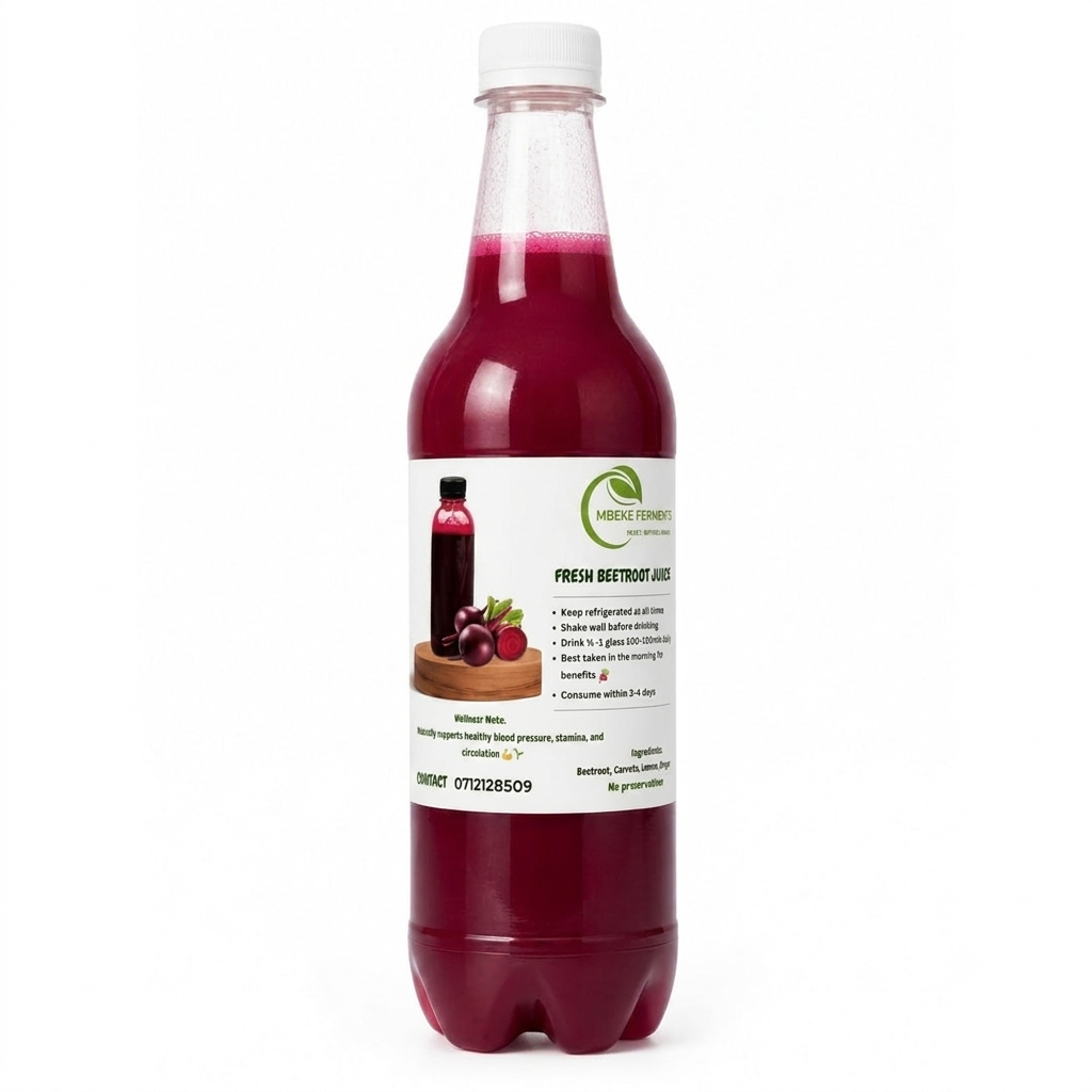 Cold-Pressed Beetroot Juice