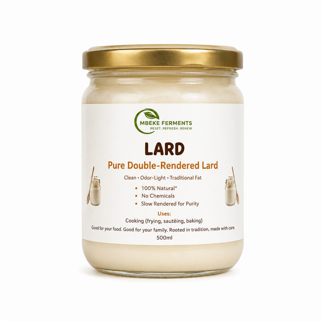 Pure Double-Rendered Lard
