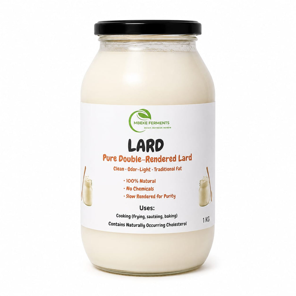 Pure Double-Rendered Lard