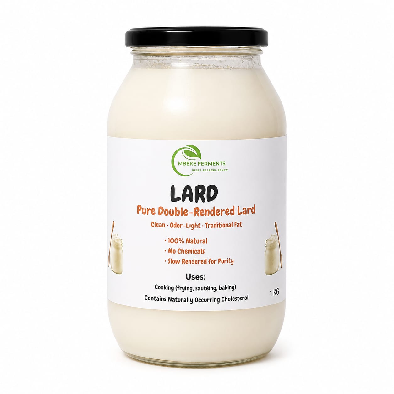 Pure Double-Rendered Lard
