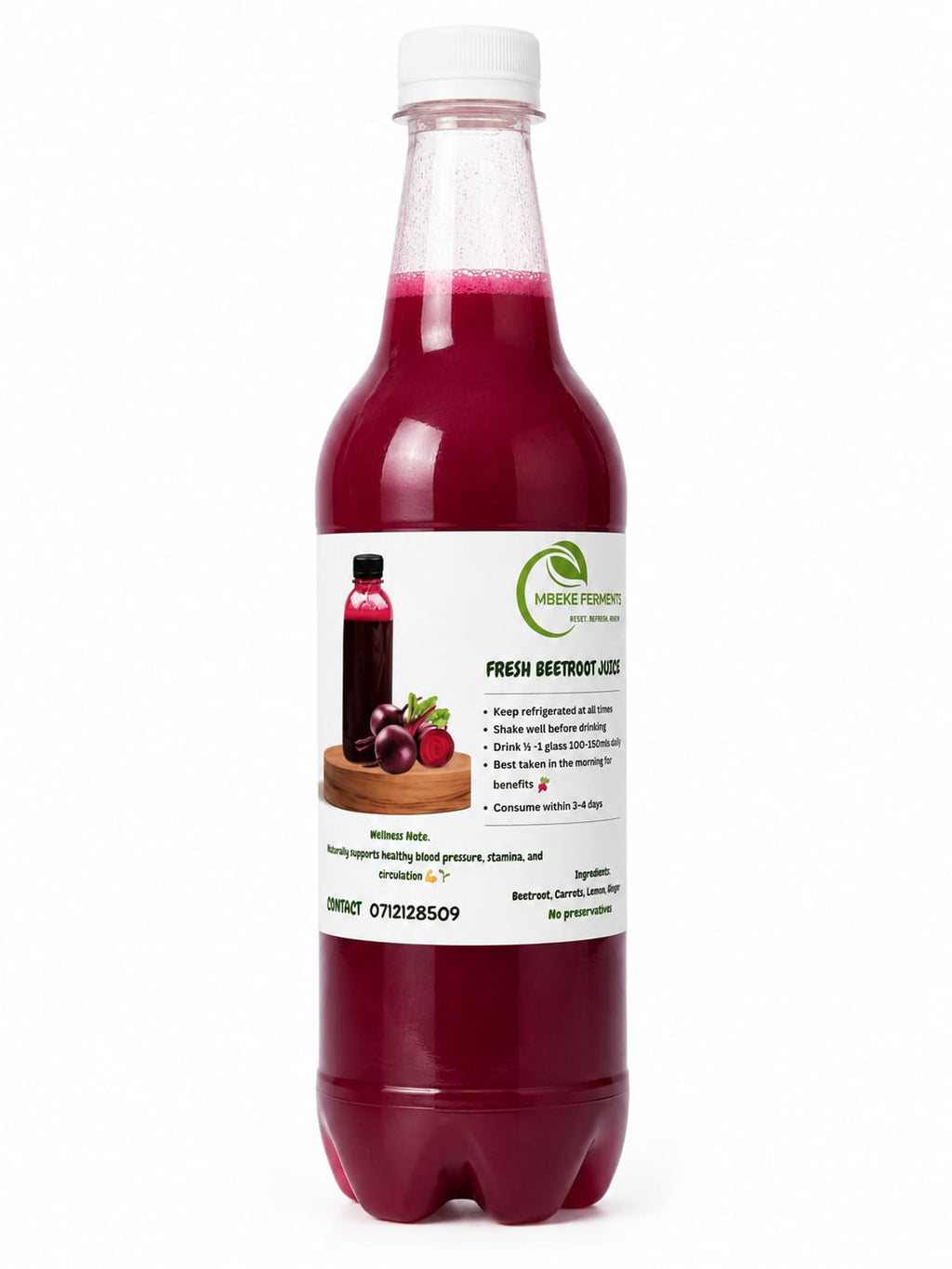 Cold-Pressed Beetroot Juice