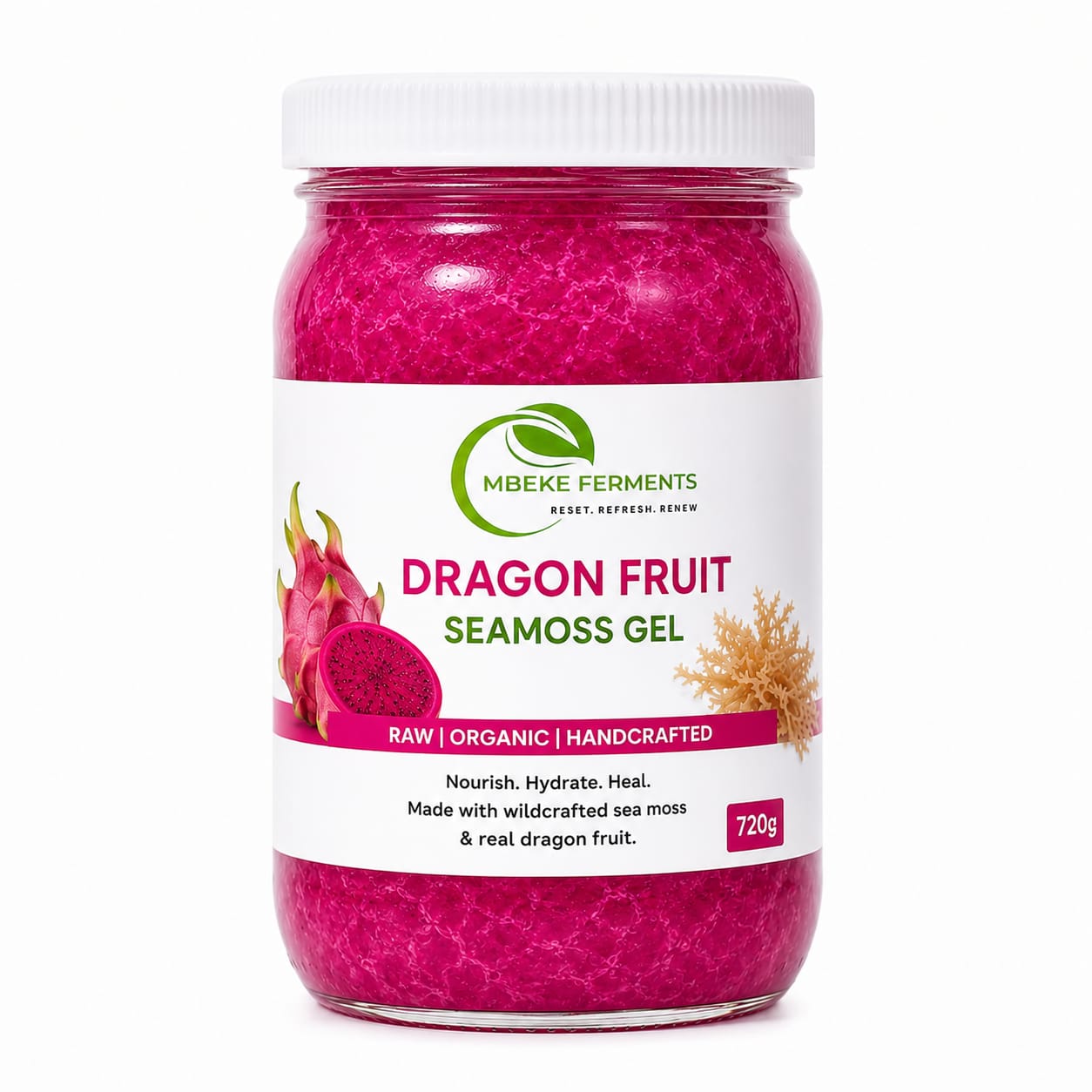 Dragon Fruit Sea Moss Gel