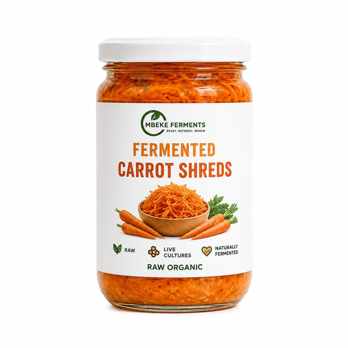 Fermented Carrot Shreds