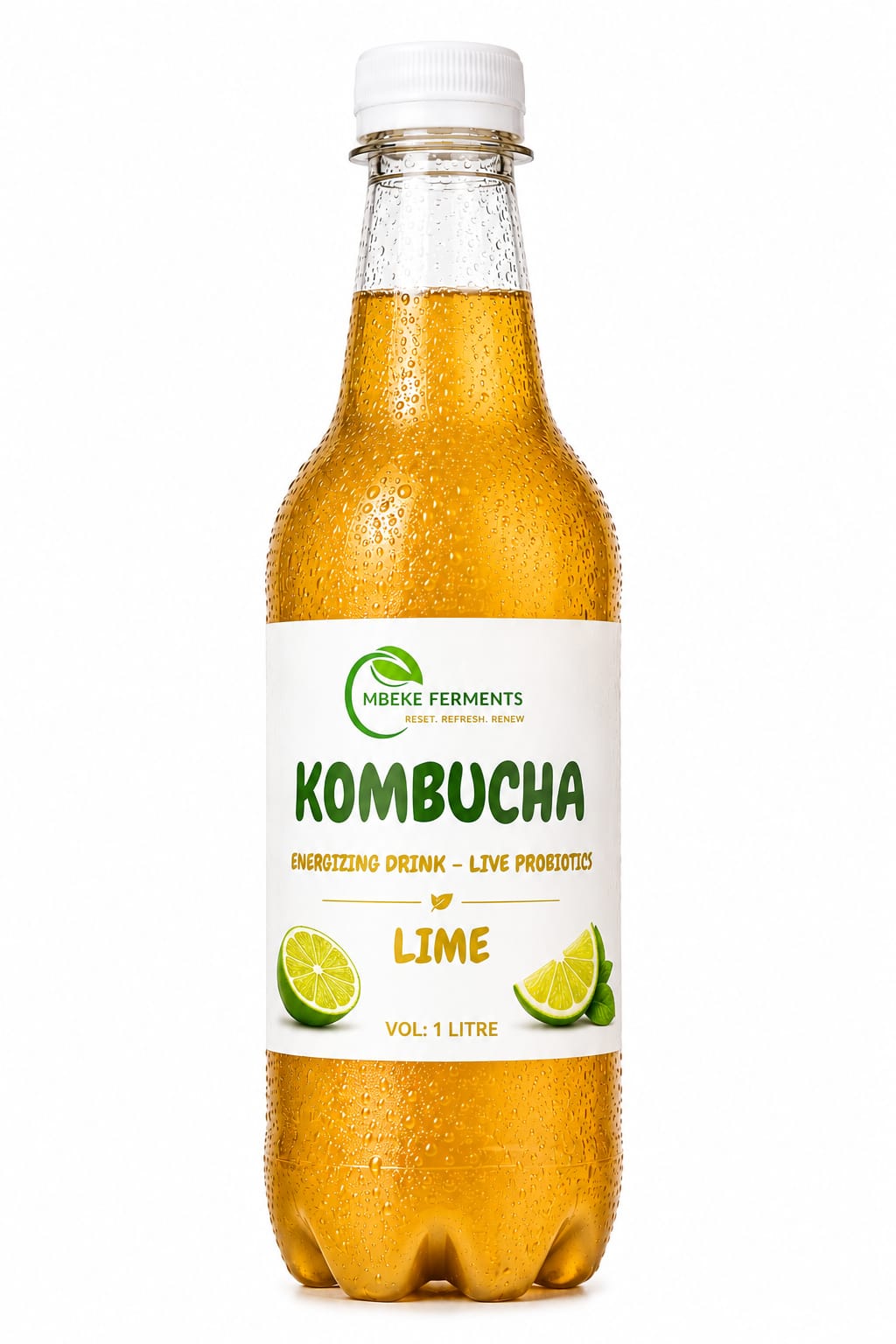 Lime Kombucha